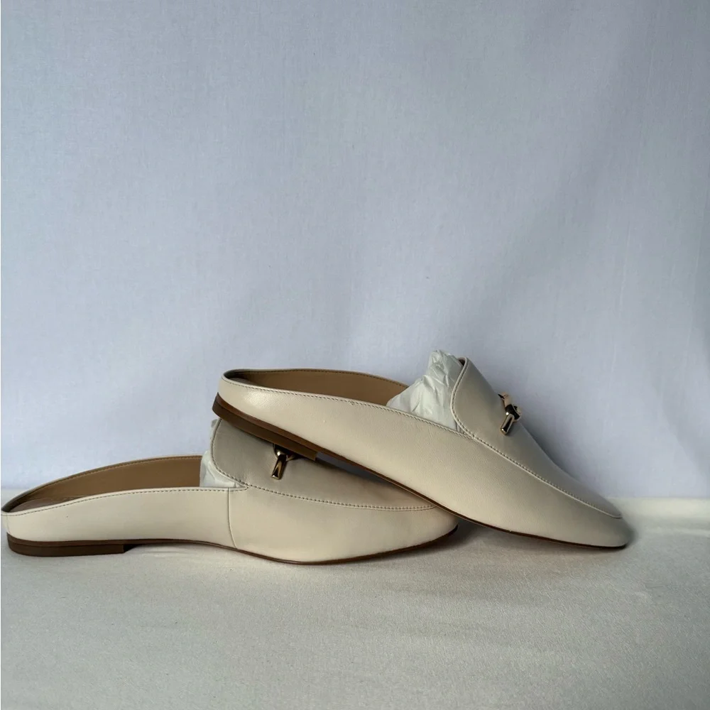 NWT Coach Sienna Slide Sandal Gold/Chalk , not white Size 10B C5770 - Picture 8 of 14
